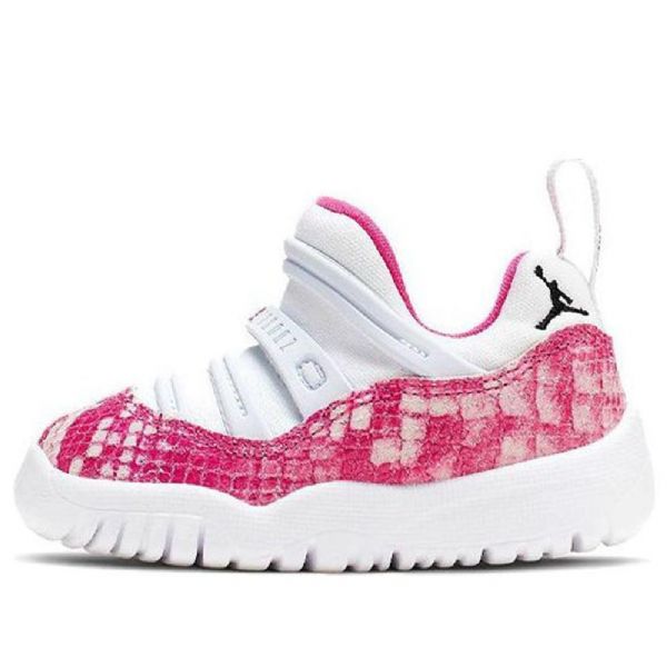 Nike Air Jordan 11 Retro Little Flex Td Basketballsko Til Børn Lyserød
