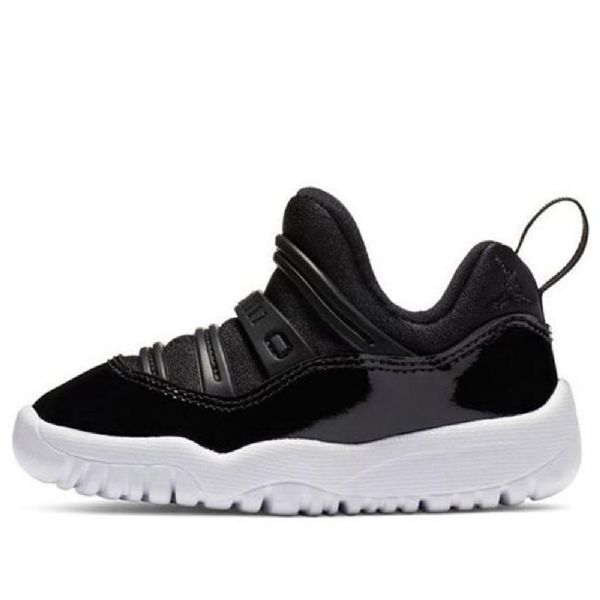 Nike Air Jordan 11 Retro Little Flex Td Sko Til Børn Sort