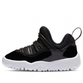 Nike Air Jordan 11 Retro Little Flex Td Sko Til Børn Sort