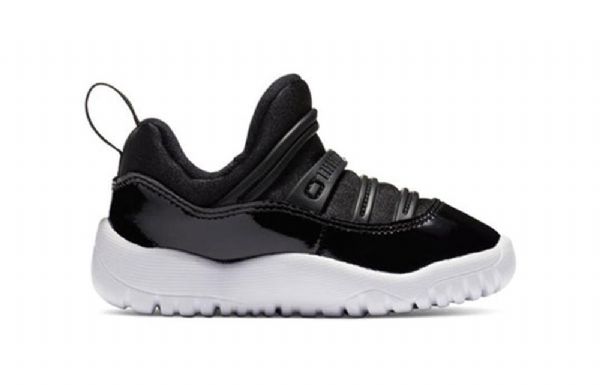 Nike Air Jordan 11 Retro Little Flex Td Sko Til Børn Sort