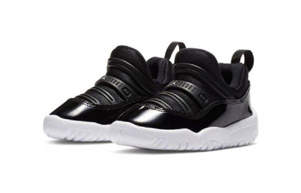 Nike Air Jordan 11 Retro Little Flex Td Sko Til Børn Sort