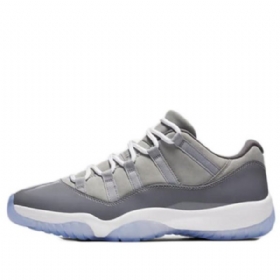 Nike Air Jordan 11 Retro Low Toppe Basketball Sko Til Damer Grå