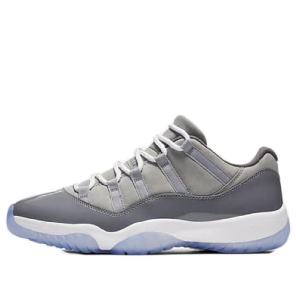 Nike Air Jordan 11 Retro Low Toppe Basketball Sko Til Damer Grå