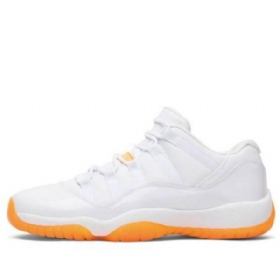 Nike Air Jordan 11 Retro Low Toppe Basketball Sko Til Damer Hvid