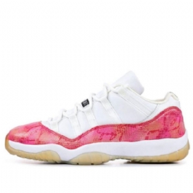 Nike Air Jordan 11 Retro Low Toppe Basketball Sko Til Damer Hvid