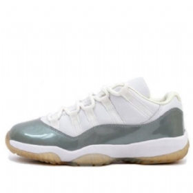 Nike Air Jordan 11 Retro Low Toppe Basketball Sko Til Damer Hvid Turkis