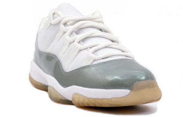 Nike Air Jordan 11 Retro Low Toppe Basketball Sko Til Damer Hvid Turkis