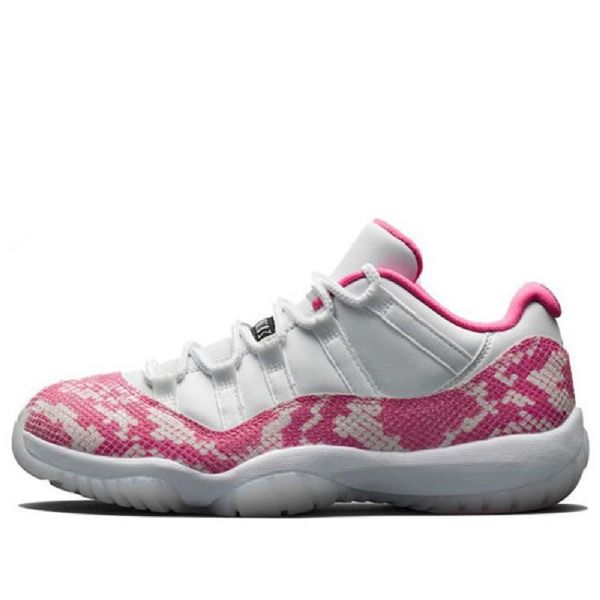 Nike Air Jordan 11 Retro Low Toppe Basketball Sko Til Damer Lyserød