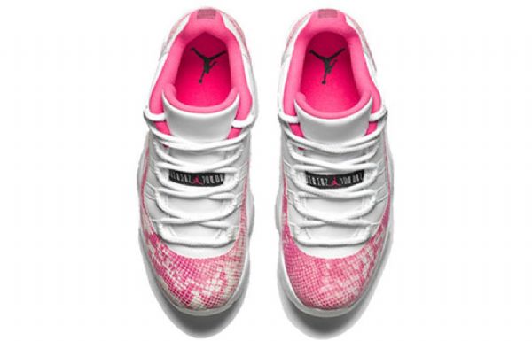Nike Air Jordan 11 Retro Low Toppe Basketball Sko Til Damer Lyserød