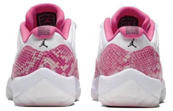 Nike Air Jordan 11 Retro Low Toppe Basketball Sko Til Damer Lyserød