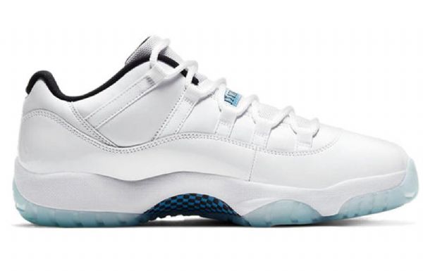 Nike Air Jordan 11 Retro Low Toppe Basketball Sko Til Mænd Blå