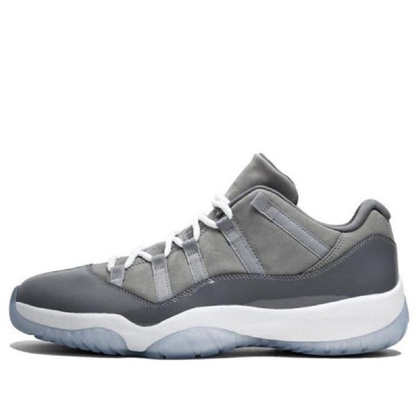 Nike Air Jordan 11 Retro Low Toppe Basketball Sko Til Mænd Grå