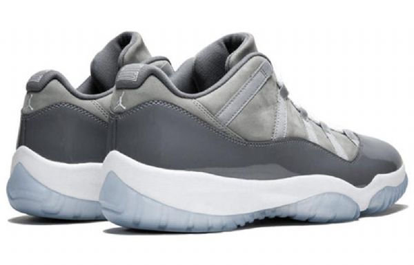 Nike Air Jordan 11 Retro Low Toppe Basketball Sko Til Mænd Grå