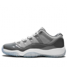 Nike Air Jordan 11 Retro Low Toppe Bg Basketball Sko Til Mænd Grå
