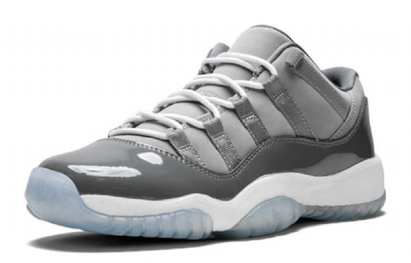 Nike Air Jordan 11 Retro Low Toppe Bg Basketball Sko Til Mænd Grå