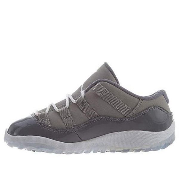 Nike Air Jordan 11 Retro Low Toppe Bt Basketball Sko Til Børn Grå