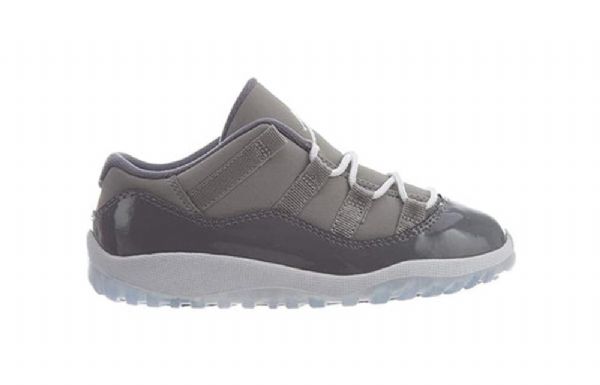 Nike Air Jordan 11 Retro Low Toppe Bt Basketball Sko Til Børn Grå