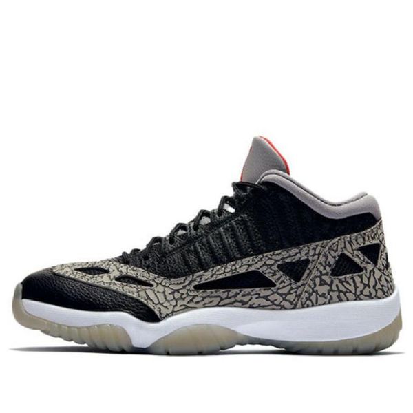 Nike Air Jordan 11 Retro Low Toppe Dvs Basketball Sko Til Mænd Sort