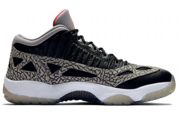 Nike Air Jordan 11 Retro Low Toppe Dvs Basketball Sko Til Mænd Sort