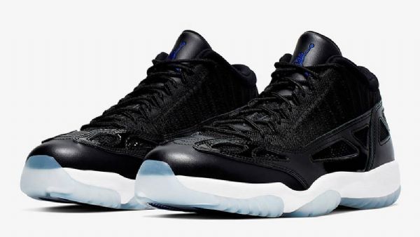 Nike Air Jordan 11 Retro Low Toppe Dvs Space Jam Sko Til Mænd Sort