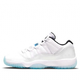 Nike Air Jordan 11 Retro Low Toppe Gs Basketball Sko Til Mænd Blå