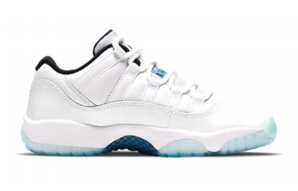 Nike Air Jordan 11 Retro Low Toppe Gs Basketball Sko Til Mænd Blå
