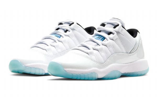 Nike Air Jordan 11 Retro Low Toppe Gs Basketball Sko Til Mænd Blå