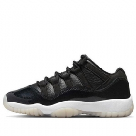 Nike Air Jordan 11 Retro Low Toppe Gs Basketball Sko Til Mænd Sort
