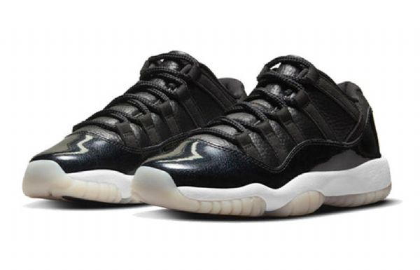 Nike Air Jordan 11 Retro Low Toppe Gs Basketball Sko Til Mænd Sort