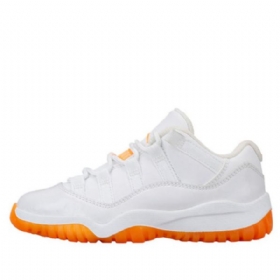 Nike Air Jordan 11 Retro Low Toppe Gt Sko Til Børn Hvid
