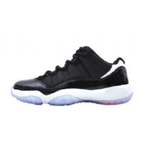 Nike Air Jordan 11 Retro Low Toppe Infrarød 23 Sko Til Mænd Sort Hvid