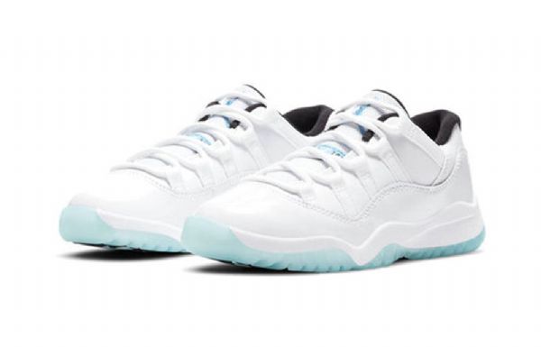 Nike Air Jordan 11 Retro Low Toppe Ps Basketball Sko Til Mænd Blå