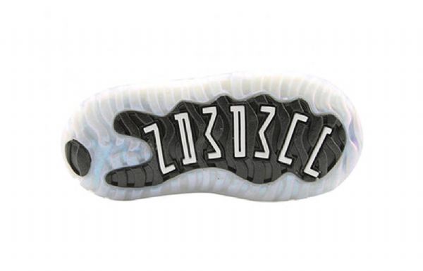 Nike Air Jordan 11 Retro Low Toppe Td Basketball Sko Til Børn Hvid Grøn