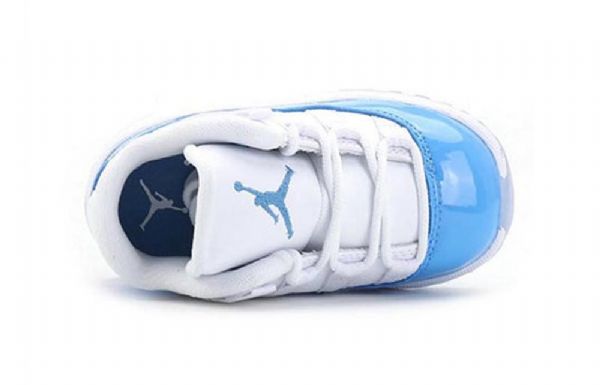 Nike Air Jordan 11 Retro Low Toppe Td Sko Til Børn Blå Hvid