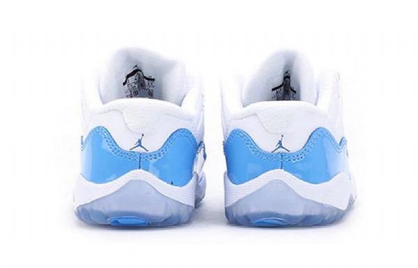 Nike Air Jordan 11 Retro Low Toppe Td Sko Til Børn Blå Hvid