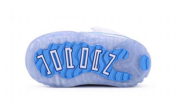 Nike Air Jordan 11 Retro Low Toppe Td Sko Til Børn Blå Hvid
