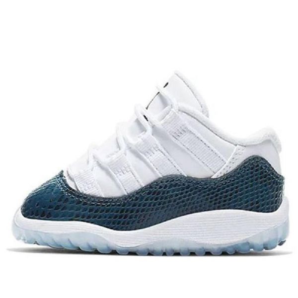 Nike Air Jordan 11 Retro Low Toppe Td Sko Til Børn Marineblå