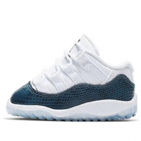 Nike Air Jordan 11 Retro Low Toppe Td Sko Til Børn Marineblå