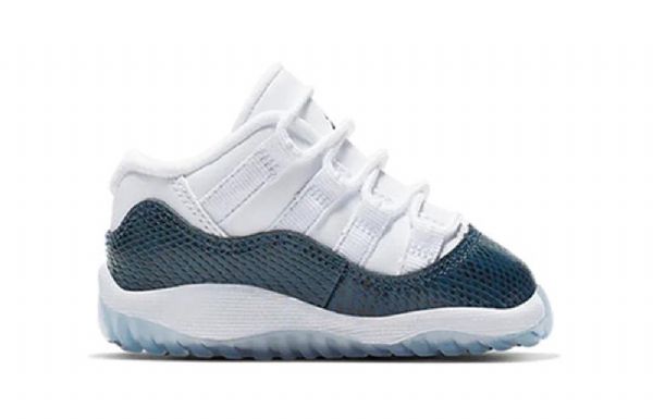 Nike Air Jordan 11 Retro Low Toppe Td Sko Til Børn Marineblå