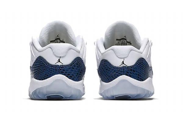 Nike Air Jordan 11 Retro Low Toppe Td Sko Til Børn Marineblå