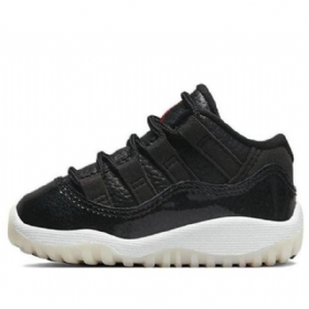Nike Air Jordan 11 Retro Low Toppe Td Sko Til Børn Sort