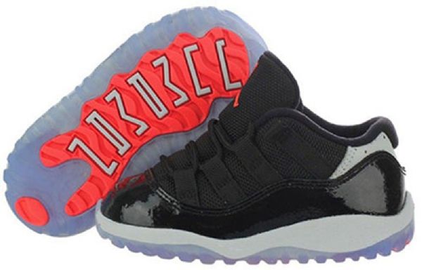 Nike Air Jordan 11 Retro Low Tops Bt Sko Til Børn Grå