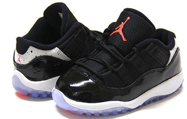 Nike Air Jordan 11 Retro Low Tops Bt Sko Til Børn Grå