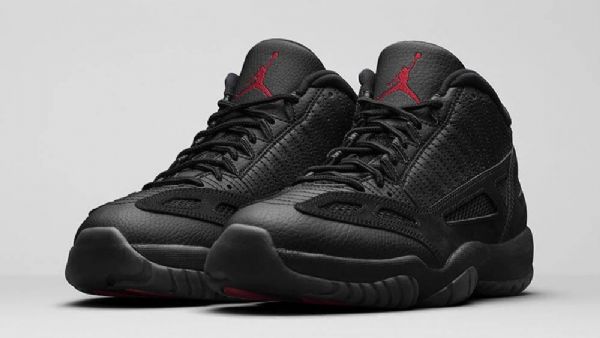 Nike Air Jordan 11 Retro Low Tops Sko Til Mænd Sort