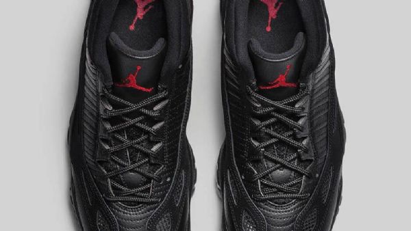 Nike Air Jordan 11 Retro Low Tops Sko Til Mænd Sort