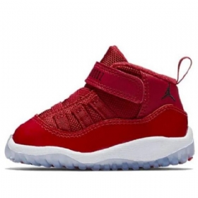 Nike Air Jordan 11 Retro Td Basketball Sko Til Børn Rød