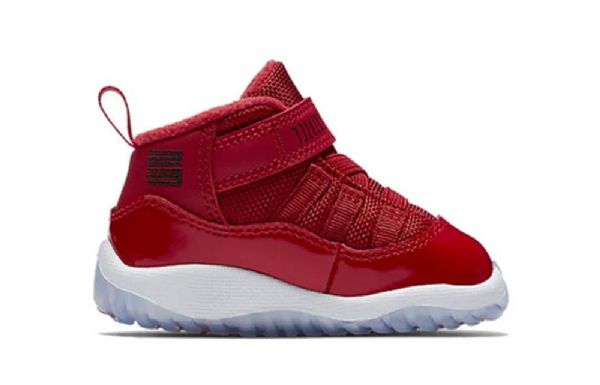 Nike Air Jordan 11 Retro Td Basketball Sko Til Børn Rød