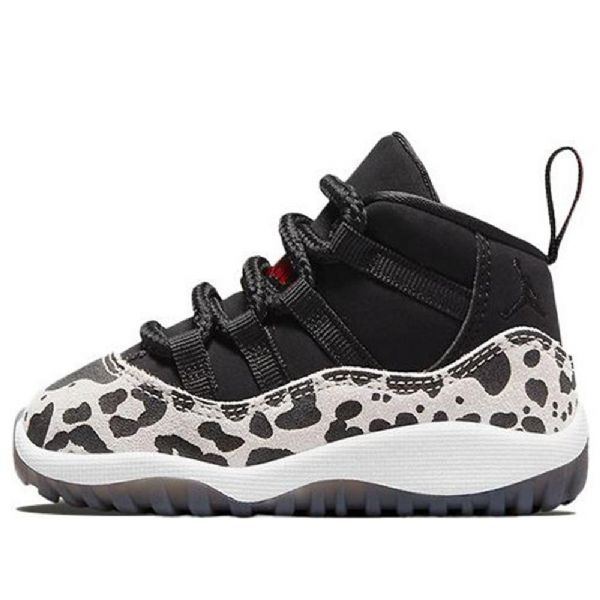 Nike Air Jordan 11 Retro Td Sko Til Børn Leopard