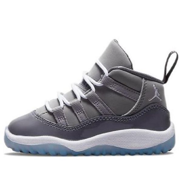 Nike Air Jordan 11 Retro Td Sko Til Mænd Grå