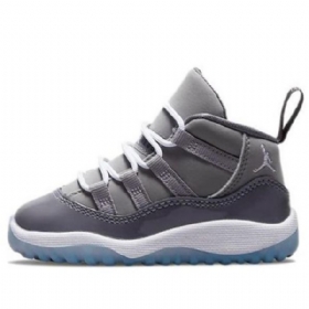 Nike Air Jordan 11 Retro Td Sko Til Mænd Grå